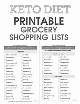 You can also swap whole days if you like. Free Keto Diet Grocery List PDFs (Printable Low Carb Food ...