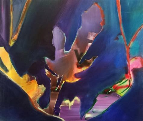Today we paint a moonlit forest landscape and a clear bluel river in fewer than 10 minutes! Justyna Pennards-Sycz - Dark Forest - Expressionism ...