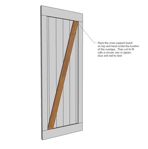 This is because when the roller cut and fit each panel together to place the tongue into the groove. Ana White | DIY Barn Door for Tiny House - DIY Projects