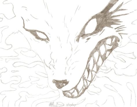 Nine tailed fox by mytessa0912 on DeviantArt