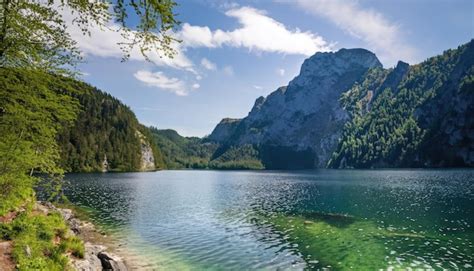Premium Photo Mountain Lake Koenigssee The Magical Beauty Of Northern