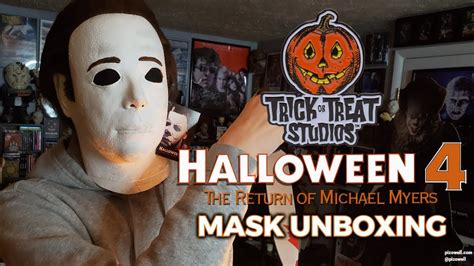 Trick Or Treat Studios Halloween 4 Michael Myers Mask Unboxing Youtube