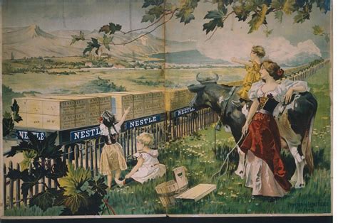 Nestlé milk poster ca 1898 Please credit photos and post Flickr