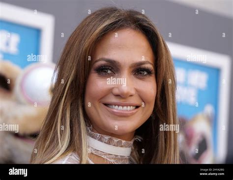 Jennifer Lopez Attending A Premiere Of Ice Age Collision Course