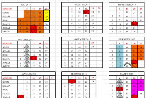 Die verfügbaren dateiformate sind pdf (adobe reader pdf) und jpg (bild). Kalender Pendidikan Tahun Pelajaran 2016/2017 - Info Guru ...