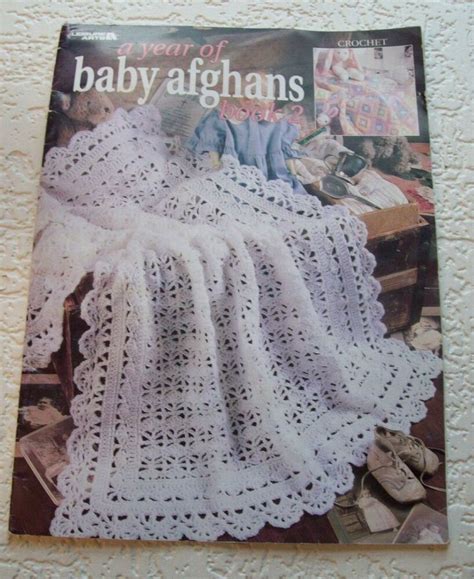 Leisure Arts Crochet Pattern A Year Of Baby Afghans Book 2 1999