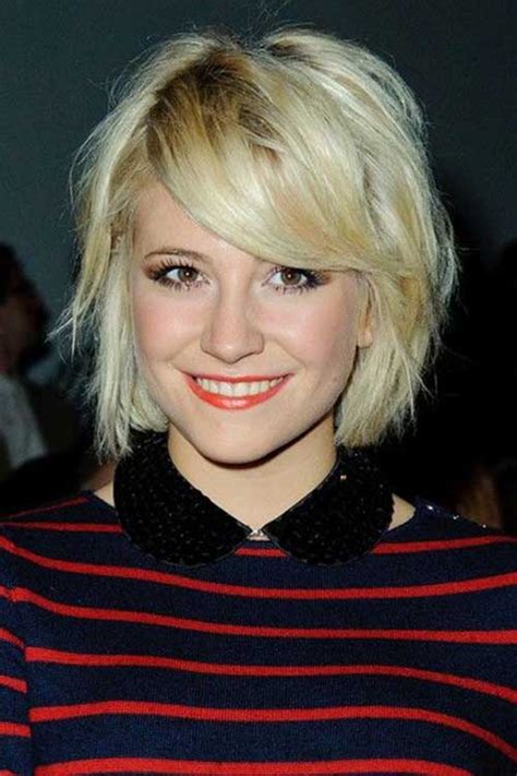 The richhair color frame the face in the most gorgeous. 15 New Celebrities With Short Blonde Hair | Short ...