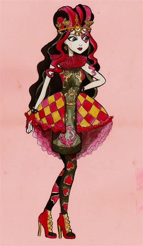 Lizzie Hearts Ever After High Fan Art By Hello On