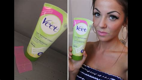 Review Veet Hair Removal Cream With Demo Youtube