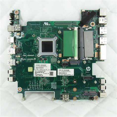 Hp T620 Flexible Thin Client Motherboard System Board With Cpu 736832