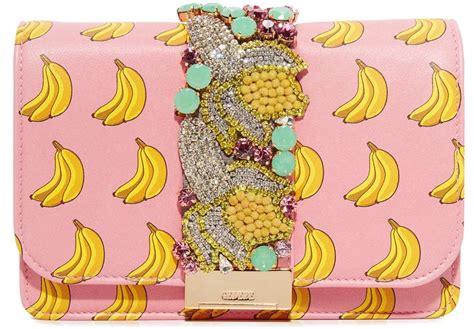 Gedebe Banana Clutch Banana Print Summer Essentials Clutch