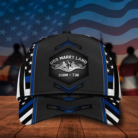 Us Navy Hat Cap Military Veteran Cap Custom Specify Command Name And
