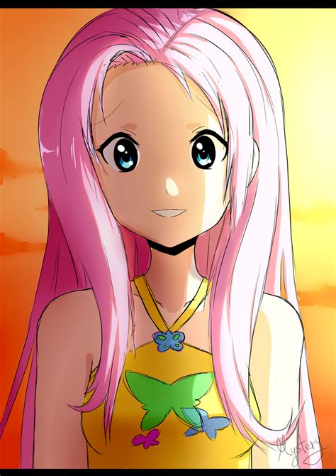 Human Fluttershy By Pegasisters82 On Deviantart