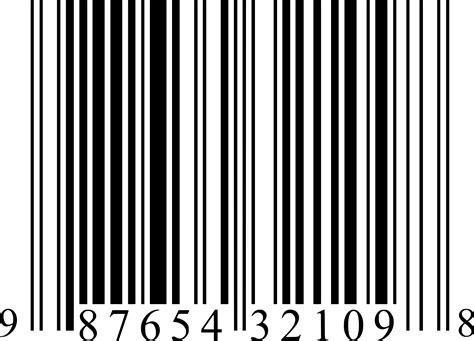 Barcode Upc Examlpe Picture Png Transparent Background Free Download
