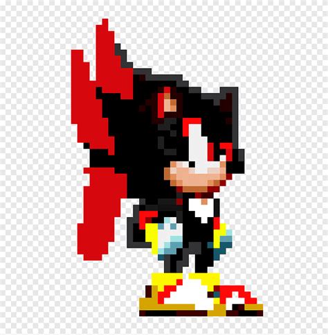 Sonic Mania Shadow The Hedgehog Sprite Knuckles The Echidna Pixel Art