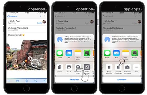 Foto's en video's bewaren via Mail in iOS 10 (iPhone/iPad ...