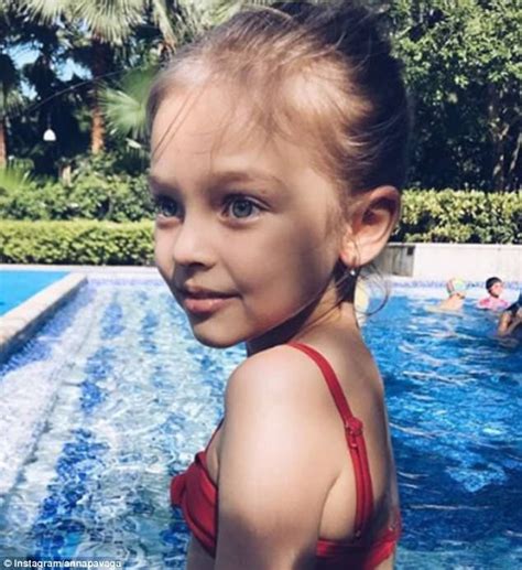 Eight Year Old Hailed Themost Beautiful Girl In Russia A Anna
