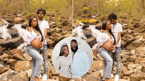 Rick Ross Daughter Toie Does Preggo Outdoor Photoshoot With Bf Lil