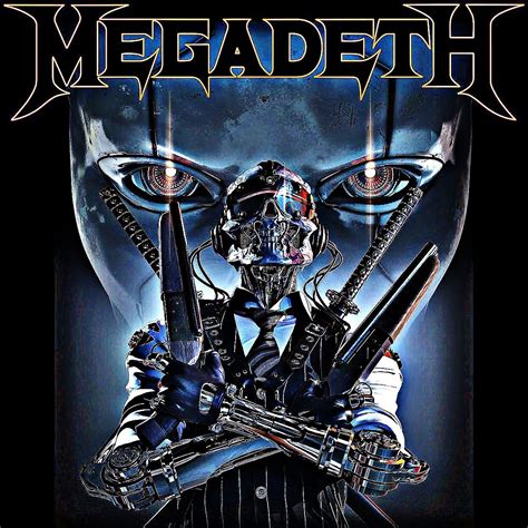 Megadeth Album Cover Art Heavy Metal Girl