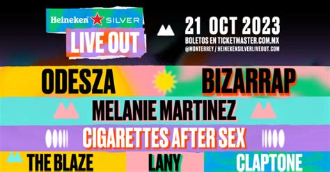 Heineken Silver Live Out 2023 Revela Su Lineup