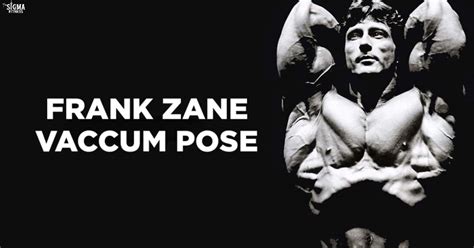 How To Learn Frank Zane Vacuum Pose The Sigma Fitness