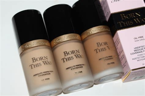 Too Faced Born This Way Foundation Review And Swatches Really Ree