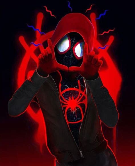 Spider Man Miles Morales Dessin Animé Esam Solidarity