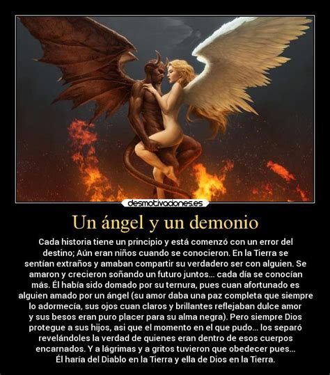 Un ángel y un demonio | Desmotivaciones