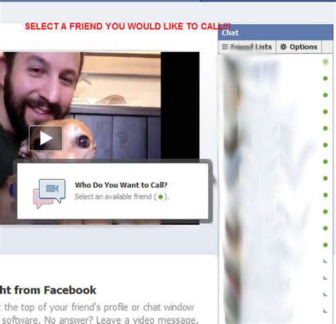 how to activate enable video chat on your facebook