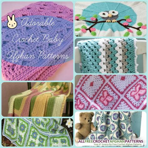 28 Adorable Crochet Baby Afghan Patterns