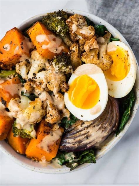 Whole30 Vegetarian Power Bowls Easy Whole30 Recipe