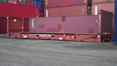 40ft Flat Rack Container