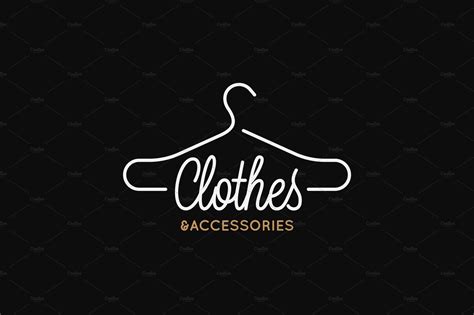 Clothes And Accessories Logo Decorative Illustrations ~ Creative Market