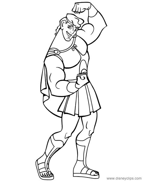 Hercules Movie Coloring Pages Coloring Pages
