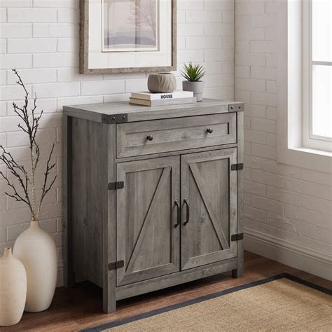 To consent, please continue shopping. Shop The Gray Barn 30-inch Rustic Barn Door Accent Cabinet ...