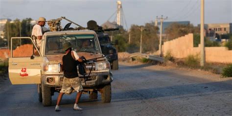 Surge In Fighting Among Libyas ‘super Militias Imperils Western Peace