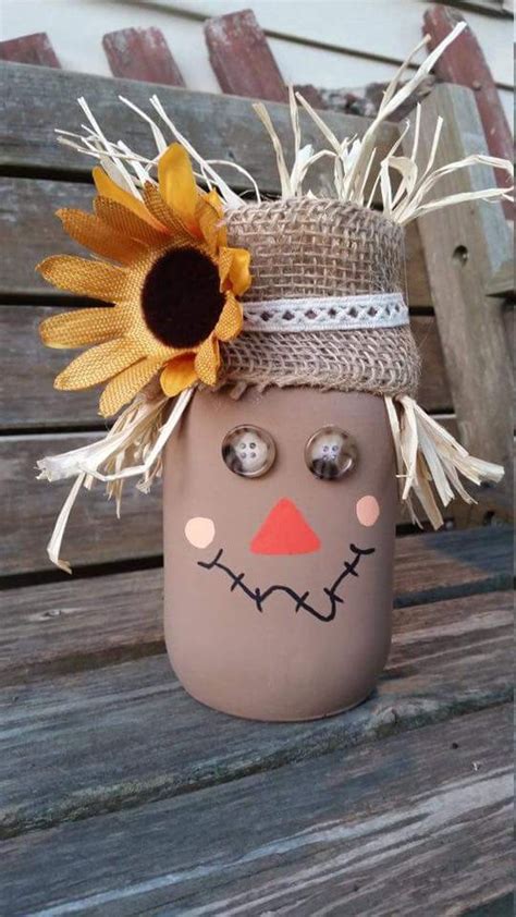 46 Autumn Mason Jar Craft Ideas For Making Eye Catching Fall Art Easy