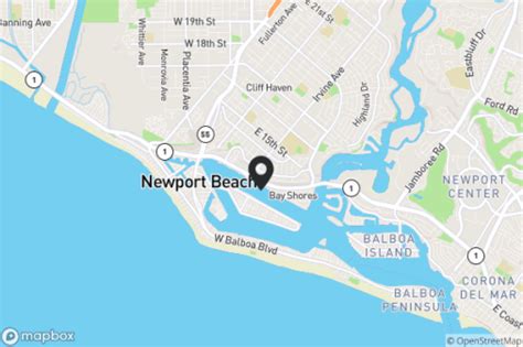 Lululemon Newport Beach California Map