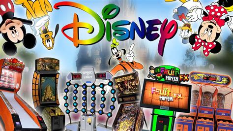 Disney World Resort Arcade Fun Arcade Adventures Youtube