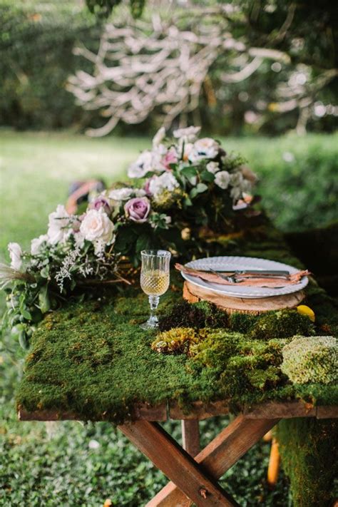 Whimsical Enchanted Forest Wedding Dream Garden Wedding Moss Wedding