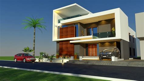 Small Beautiful Bungalow House Design Ideas Elevation 3d View Of