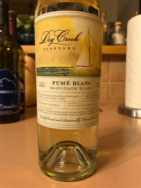 2019 Dry Creek Vineyard Fumé Blanc Sonoma County Usa California