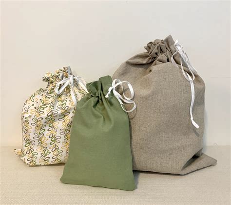 Large Size Drawstring Fabric T Bag Nikkidesigns