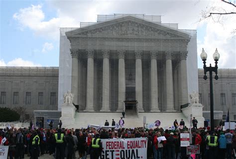 Arizonans Join Rallies At Supreme Court For Against Same Sex Marriage