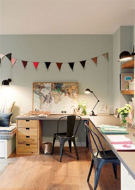 I also get inspired by beautiful craft rooms and their useful organization tips. 50 Beautiful Farmhouse Craft Room Decor Ideas and Design ...