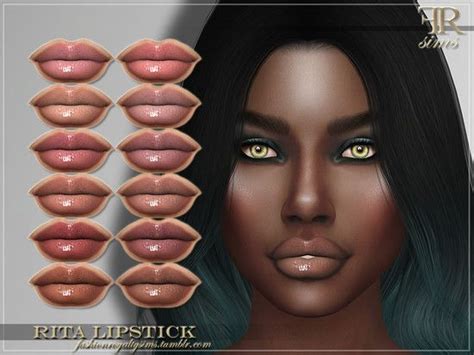 Standalone Found In Tsr Category Sims 4 Female Lipstick Sims 4