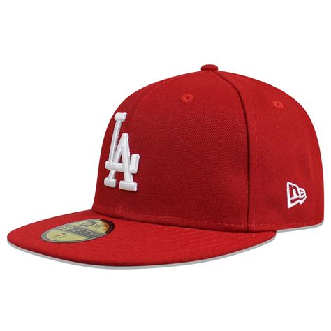 Buy New Era Mens Mlb Los Angeles Dodgers Basic 59fifty Fitted Hat