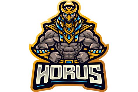 Horus Esport Mascot Logo Design By Visink Thehungryjpeg