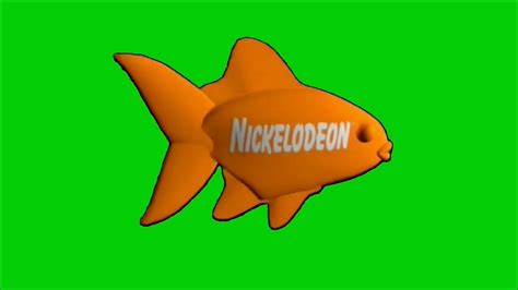 Nickelodeon Fish Logo Green Screen Youtube