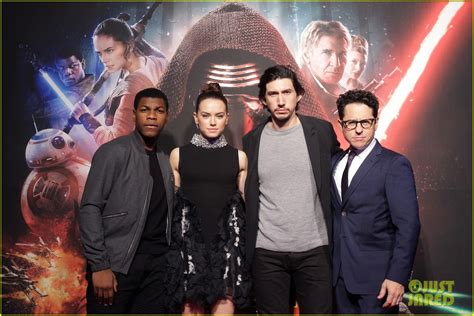 Star Wars The Force Awakens Cast Make Their Rounds Across The Globe